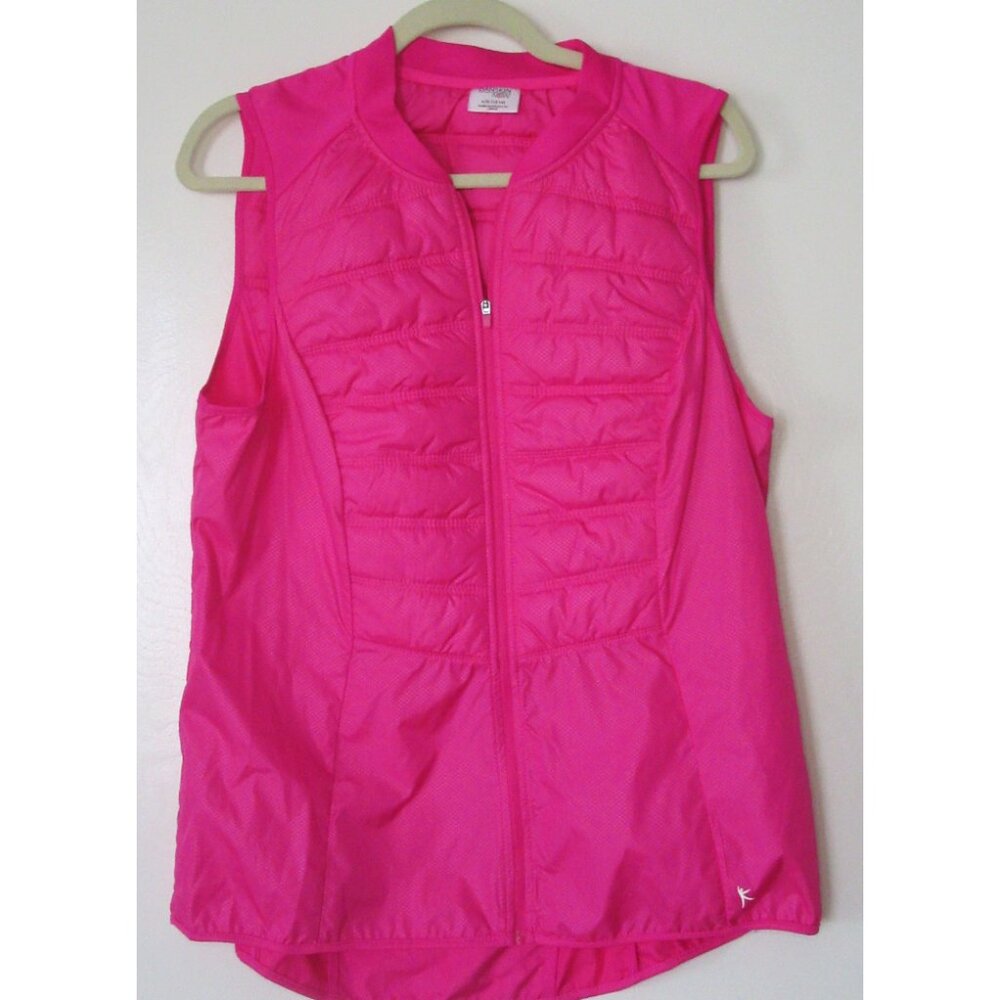 Woman’s quilted running vest by Danskin, size L